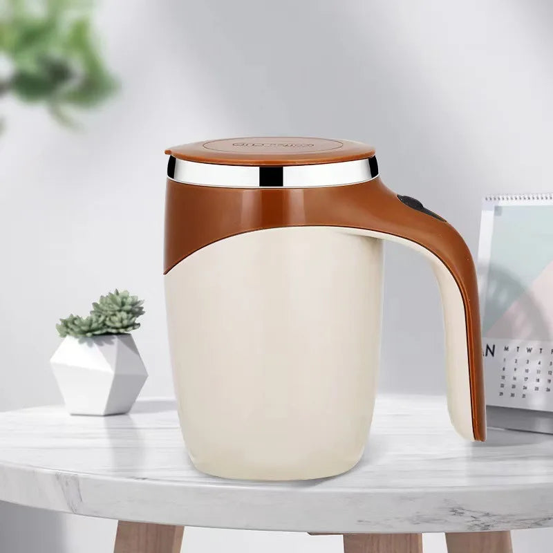Cozy Stir Mug ☕ – Self-Mixing Magic for Coffee Lovers