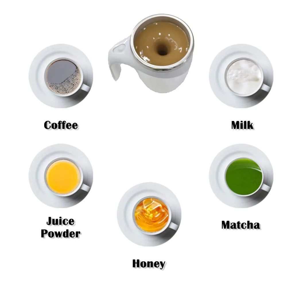 Cozy Stir Mug ☕ – Self-Mixing Magic for Coffee Lovers