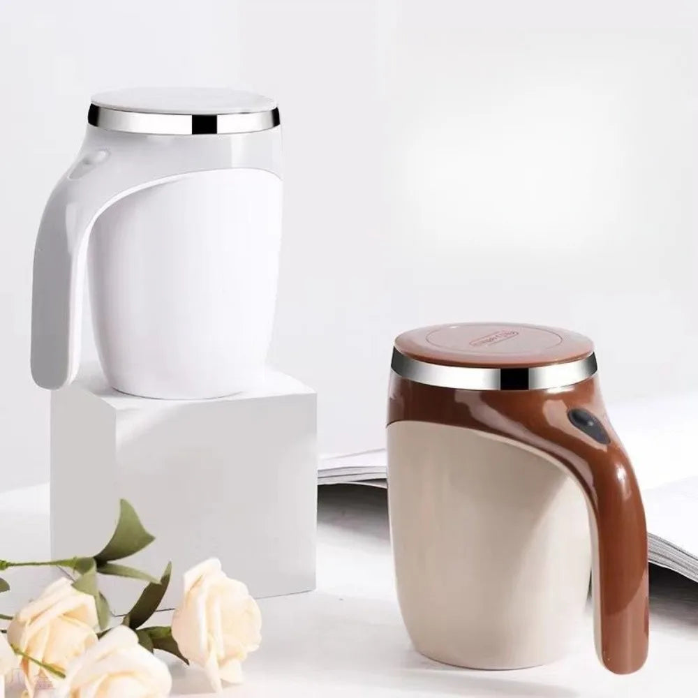 Cozy Stir Mug ☕ – Self-Mixing Magic for Coffee Lovers
