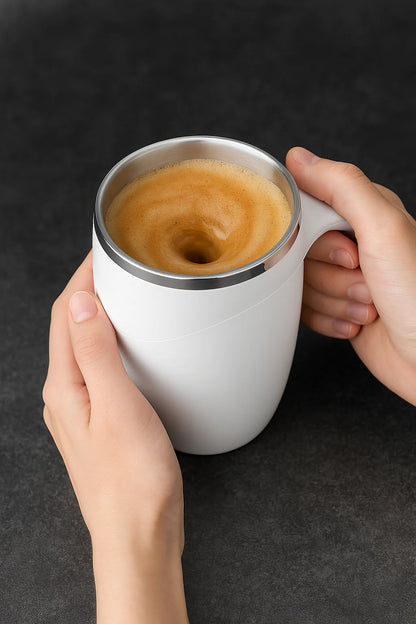 Cozy Stir Mug ☕ – Self-Mixing Magic for Coffee Lovers