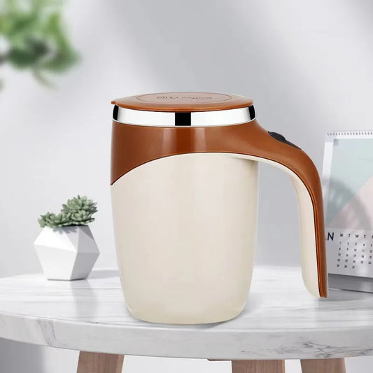 Cozy Stir Mug ☕ – Self-Mixing Magic for Coffee Lovers